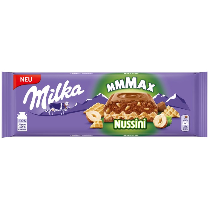 Milka Mmmax Nussini Schokolade 370g / 9.52oz