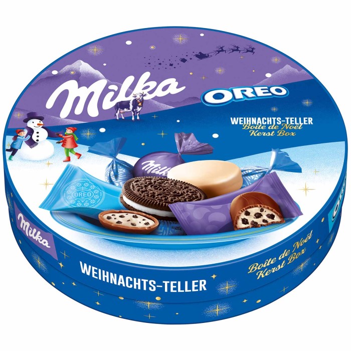 Milka Oreo Weihnachts-Teller 198g / 6.98 oz