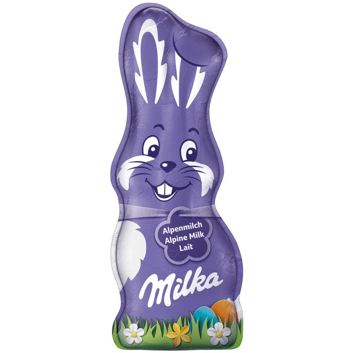 Milka Schmunzelhase Alpenmilch Schokolade Osterhase 45g / 1.58 oz