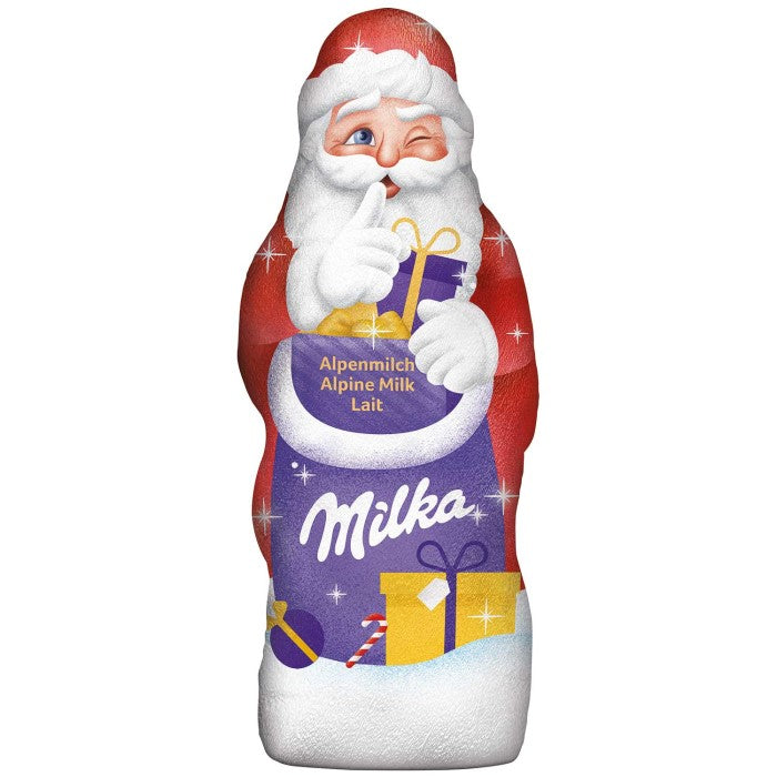 Milka Schokoladen Weihnachtsmann Alpenmilch 175g / 6.17 oz