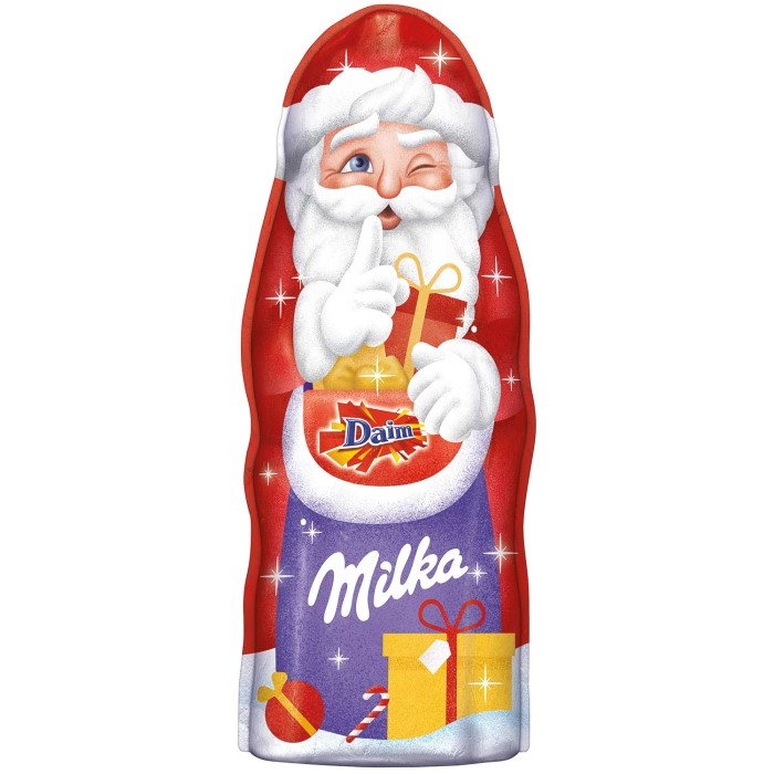 Milka Schokoladen Weihnachtsmann Daim 45g / 1.58 oz