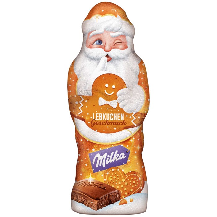 Milka Weihnachtsmann Lebkuchen Geschmack 100g / 3.52 oz