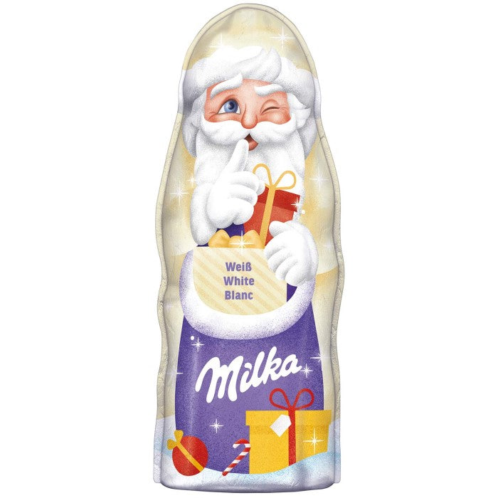 Milka Schokoladen Weihnachtsmann Weiß 90g / 3.17 oz