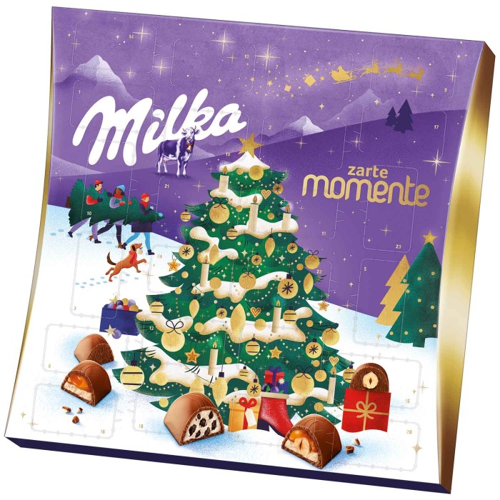 Milka Zarte Momente Adventskalender 214g / 7.54 oz