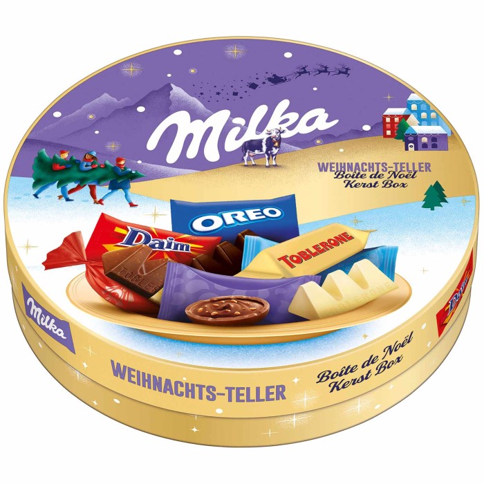 Milka & Friends Weihnachts-Teller 196g / 6.91 oz