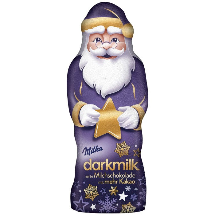 Milka Schokoladen Weihnachtsmann Darkmilk 100g / 3.52 oz