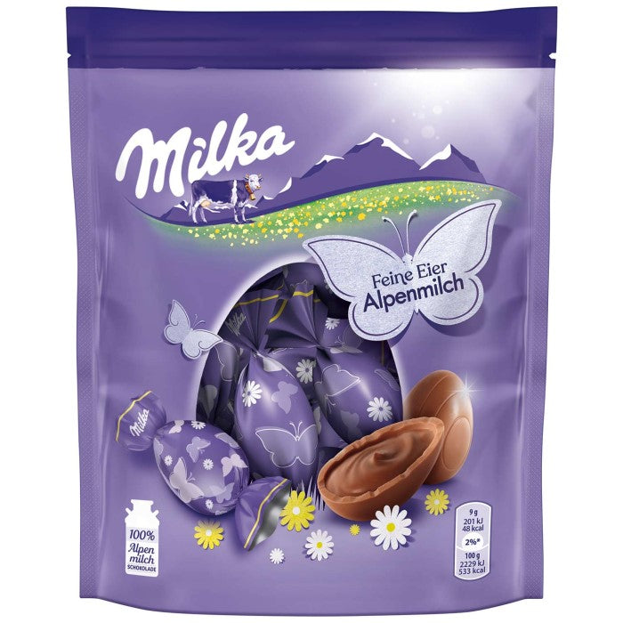 Milka Feine Schokoladen Eier Alpenmilch Ostern 90g / 3.17 oz