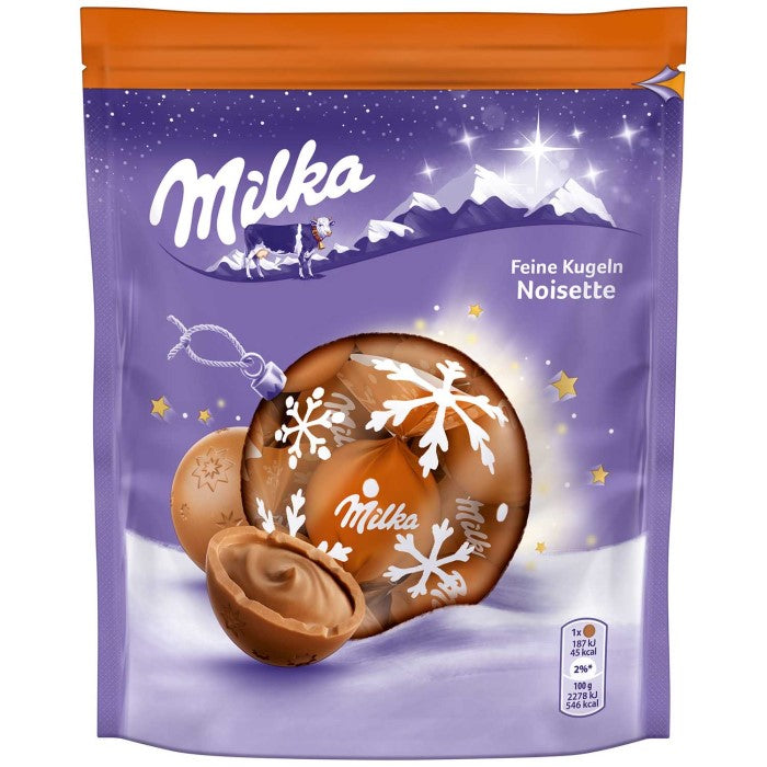 Milka Feine Schokoladen Kugeln Noisette 90g / 3.17 oz