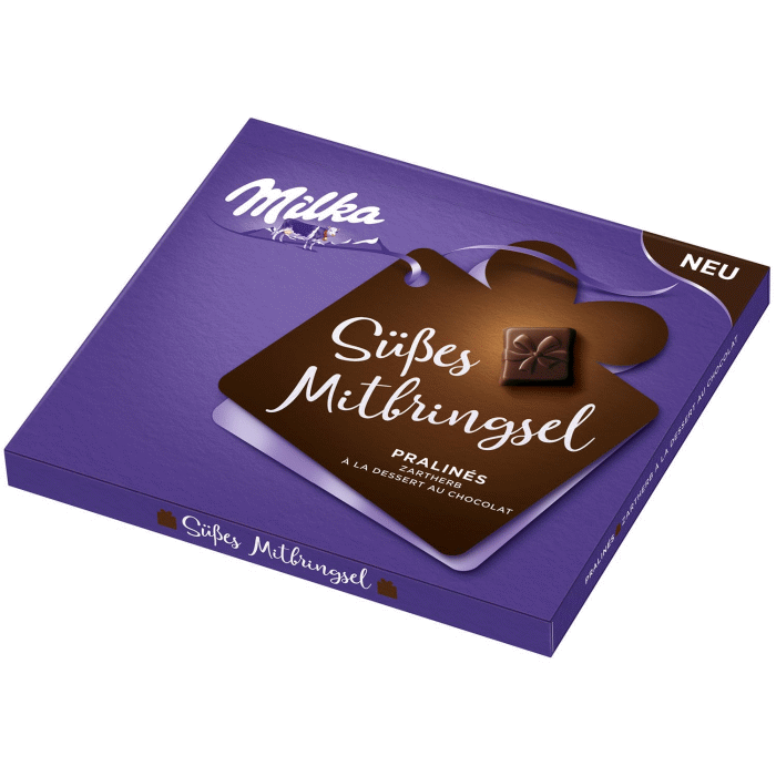 Milka Süßes Mitbringsel Pralinés Zartherbe Schokoladen Pralinen 110g