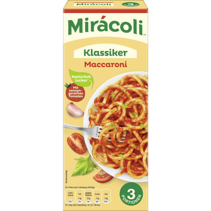 Miracoli Makkaroni in Tomatensoße 360g / 12.69oz