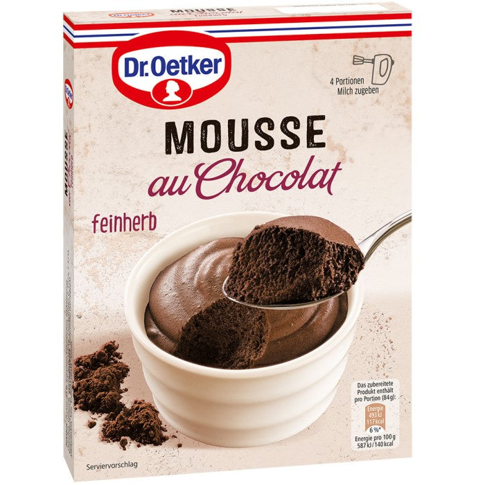 Dr. Oetker Mousse au Chocolat feinherb Dessertspezialiät 86g