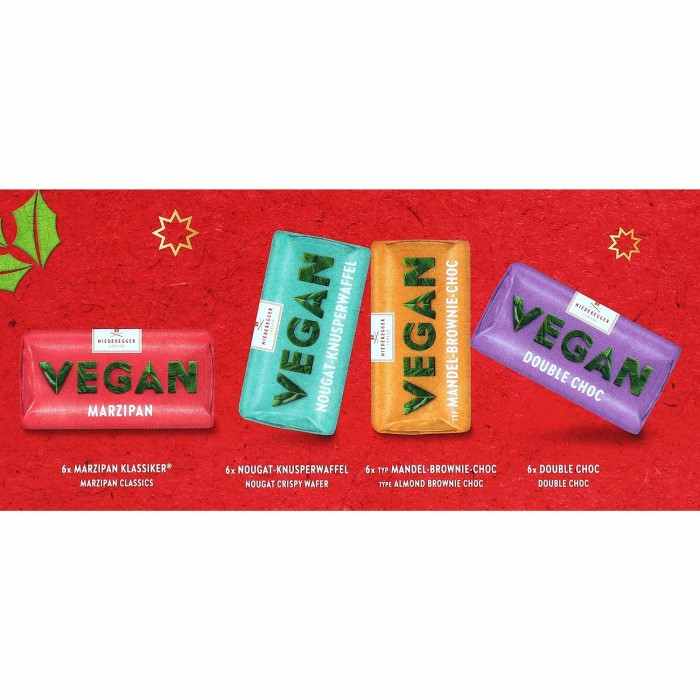 Niederegger Adventskalender Vegan 300g