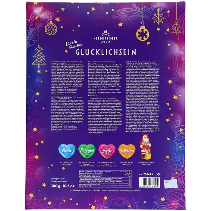 Niederegger Adventskalender Glücklichsein 300g