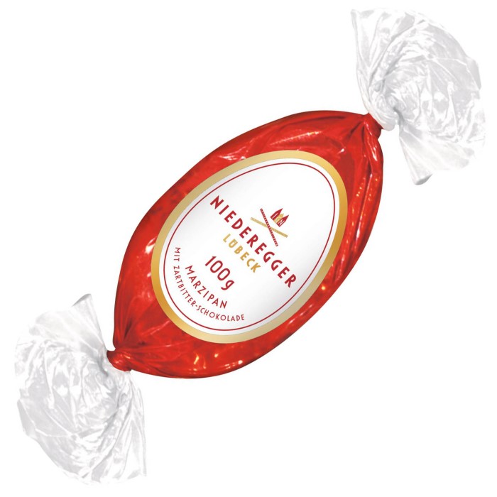 Niederegger Marzipan Ei mit Zartbitter-Schokolade Ostern 100g / 3.52 oz