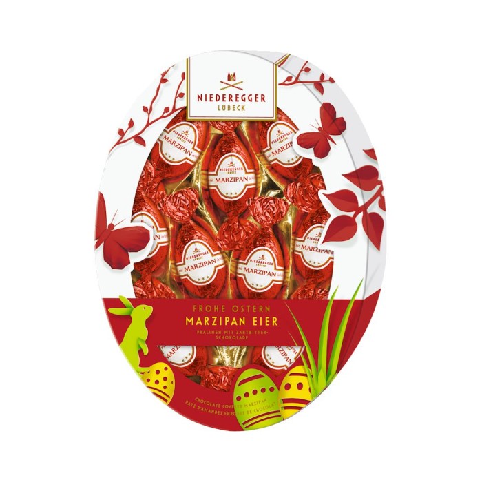 Niederegger Marzipan Eier Zartbitter Schokolade Ostern 150g / 5.29 oz