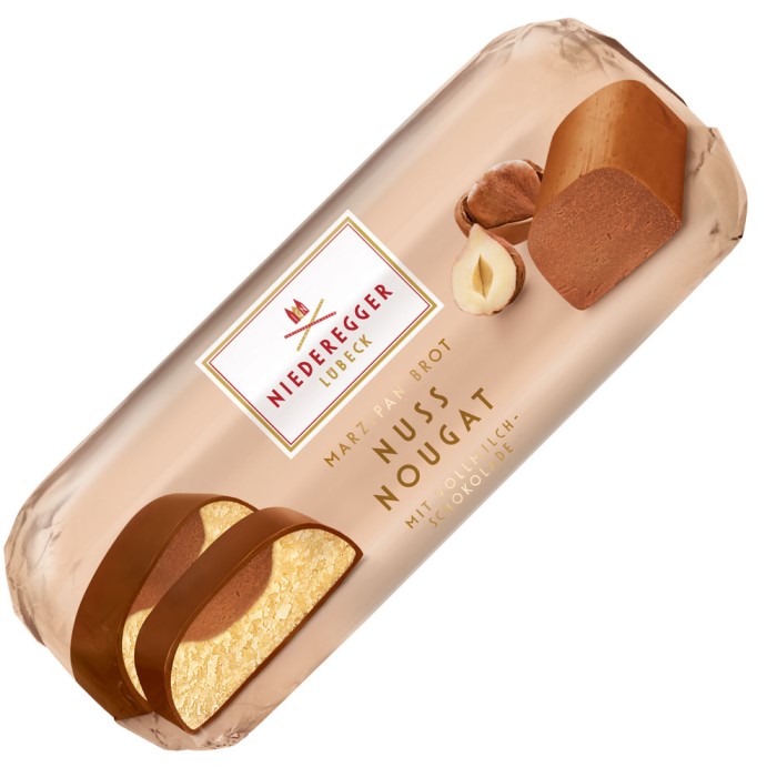 Niederegger Marzipan Brot Nuss Nougat 75g