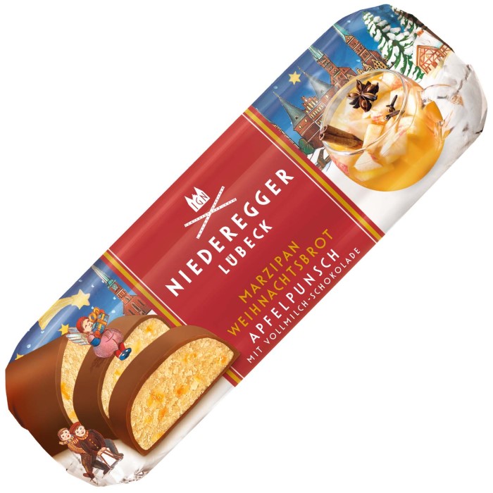 Niederegger Marzipan Weihnachtsbrot Apfelpunsch 125g