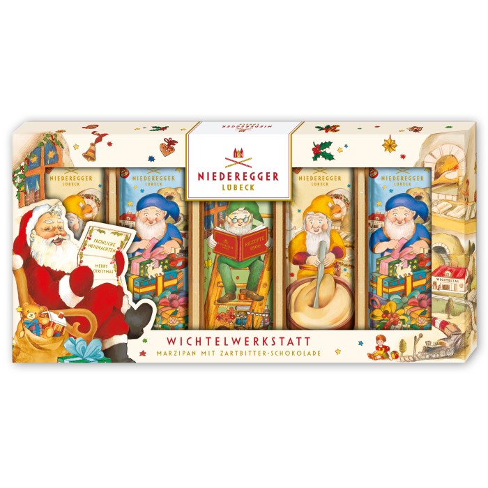 Niederegger Wichtelwerkstatt Mini Marzipan Weihnachtsbrote 175g