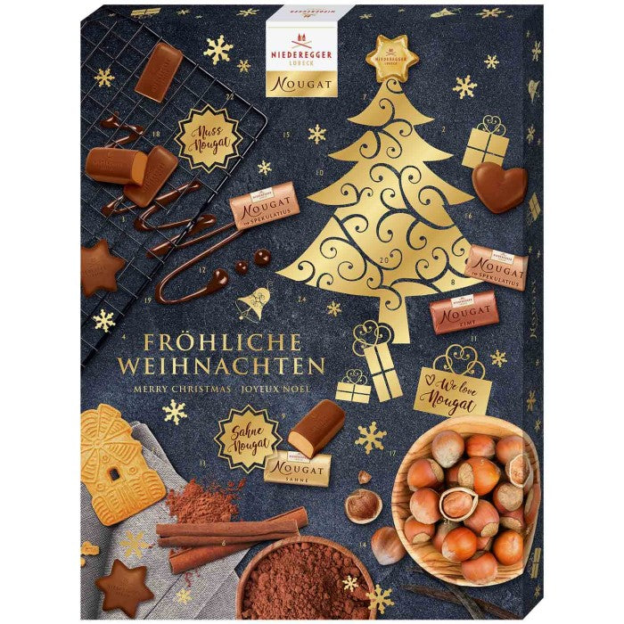 Niederegger Nougat Adventskalender 500g / 17.63 oz