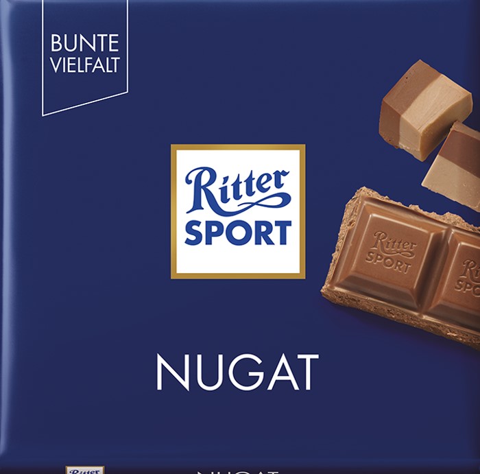 Ritter Sport Schokolade Nugat 100g