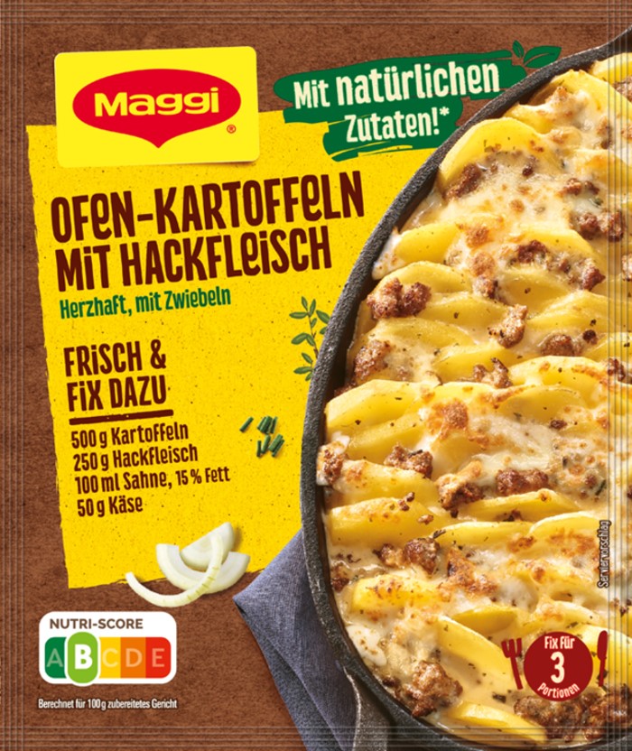 Maggi Fix für Ofen-Kartoffeln mit Hackfleisch 34g / 1.2oz