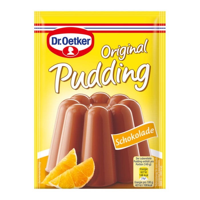 Dr. Oetker Original Puddingpulver "Schokolade" 3er Pack