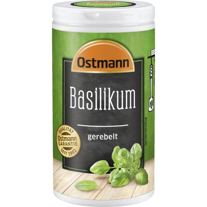 Ostmann Basilikum gerebelt 12,5g Streudose