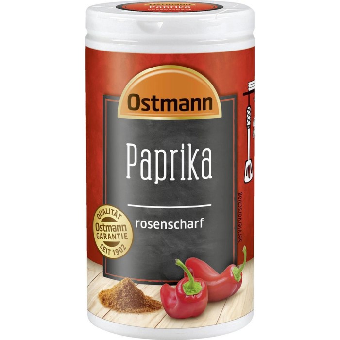Ostmann Paprika rosenscharf 35g Streudose