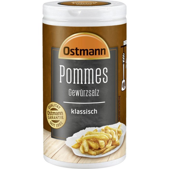 Ostmann Pommes Frites Gewürzsalz 70g Streudose