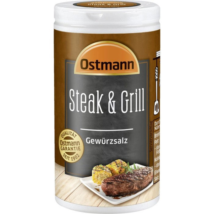 Ostmann Steak & Grill Gewürzsalz 60g Streudose