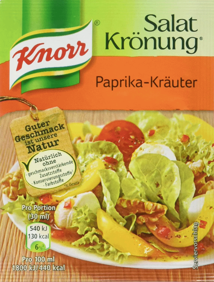 Knorr Salatkrönung Paprika Kräuter 5er Pack