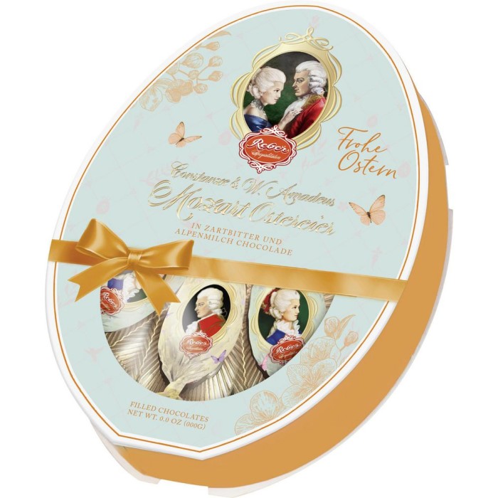 Reber Mozart und Constanze Marzipan Ostereier 140g / 4.93 oz