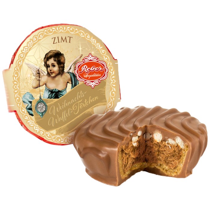 Reber Weihnachts-Waffeltörtchen Zimt 30g