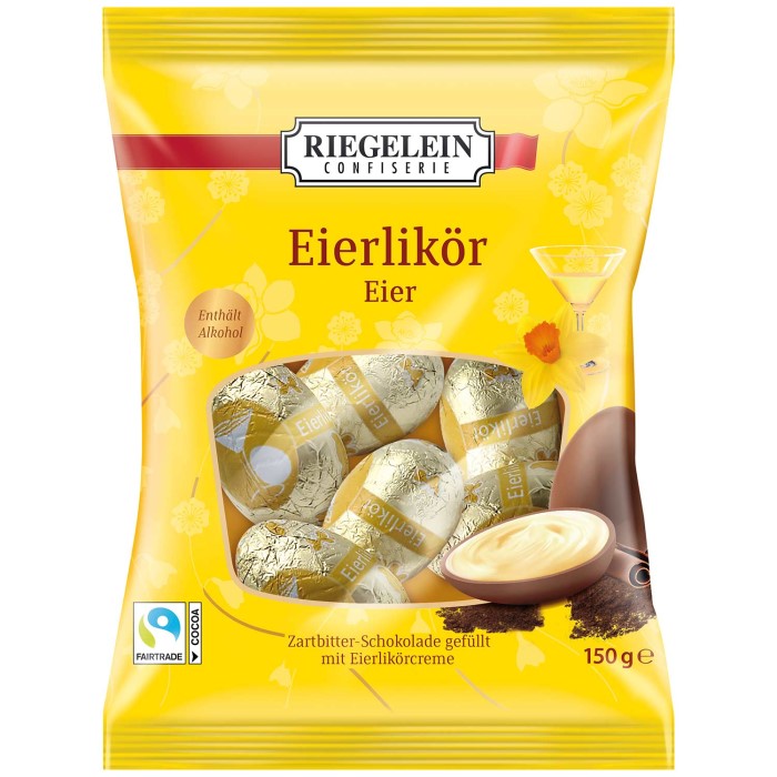 Riegelein Eierlikör Eier Oster-Pralinen 150g / 5.29 oz