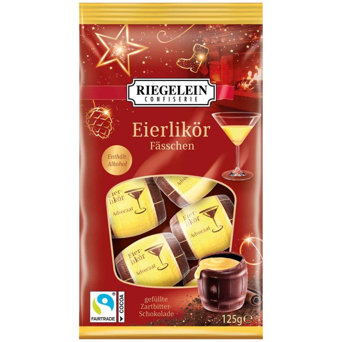 Riegelein Eierlikör Fässchen Pralinen 125g