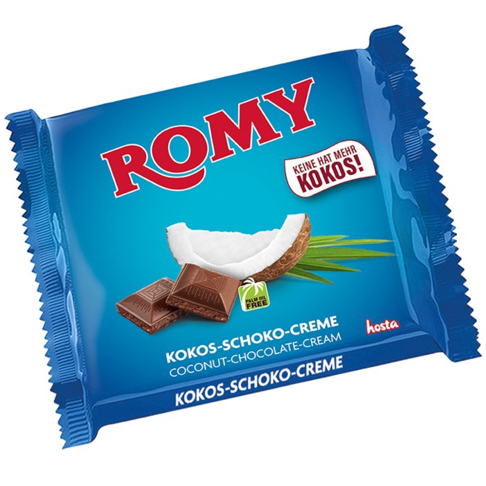 Romy Original Kokos-Schoko-Creme Tafelschokolade 200g