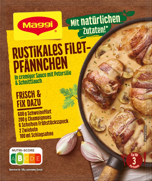 Maggi Fix für Rustikales Filet-Pfännchen 33g / 1.16oz