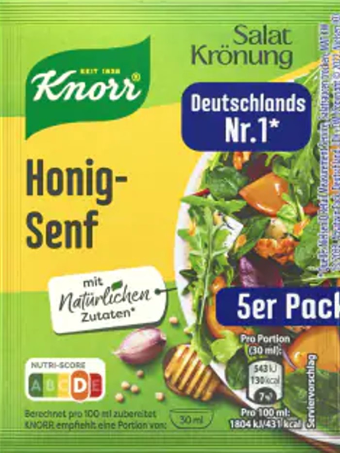 Knorr Salatkrönung Honig-Senf 5er Pack