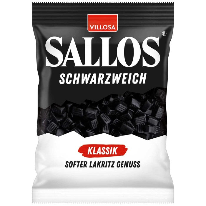 Sallos Schwarzweich Klassik Lakritz Bonbons 200g / 7.05 oz