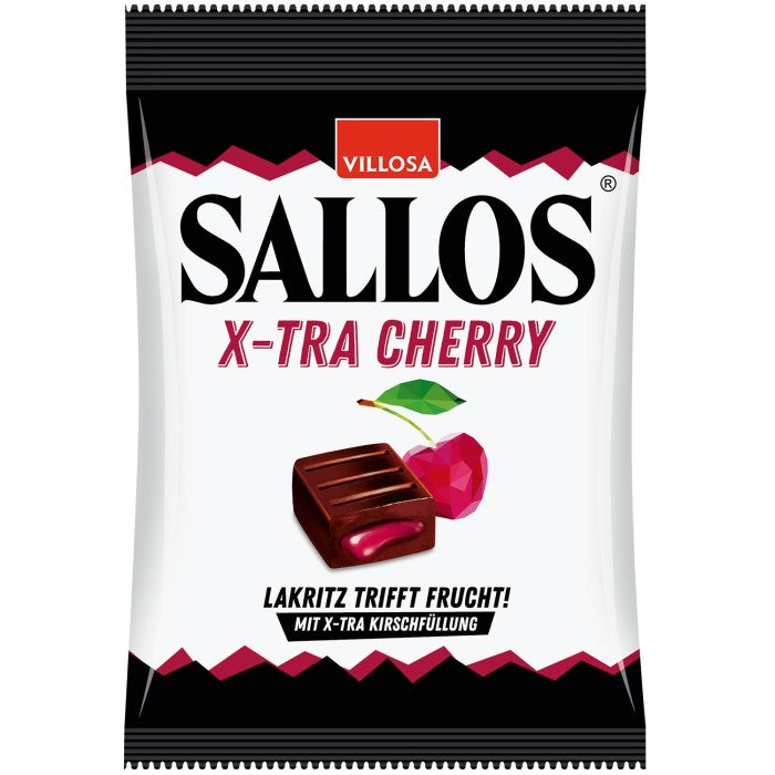 Sallos Lakritz Bonbons X-Tra Cherry 150g / 5.29 oz