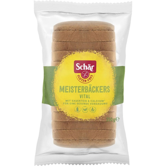Schär Meisterbäckers Vital Brot in Scheiben Glutenfrei 350g / 12.35oz