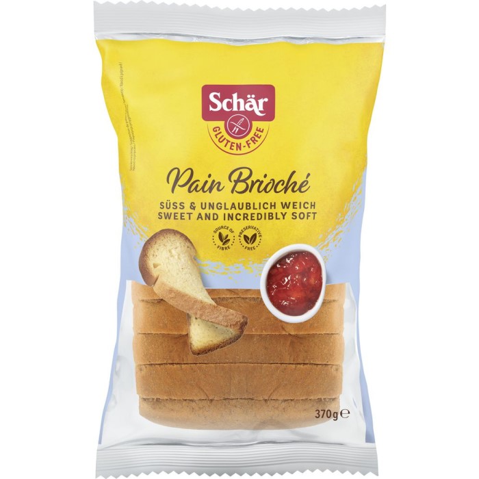 Schär Pain Brioché Brot in Scheiben Glutenfrei 370g / 13.05oz