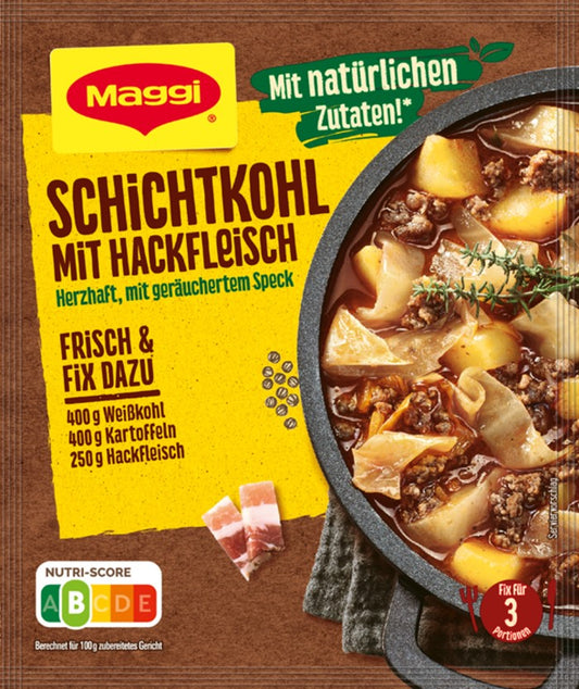 Maggi Fix für Schichtkohl mit Hackfleisch 31g / 1.09oz