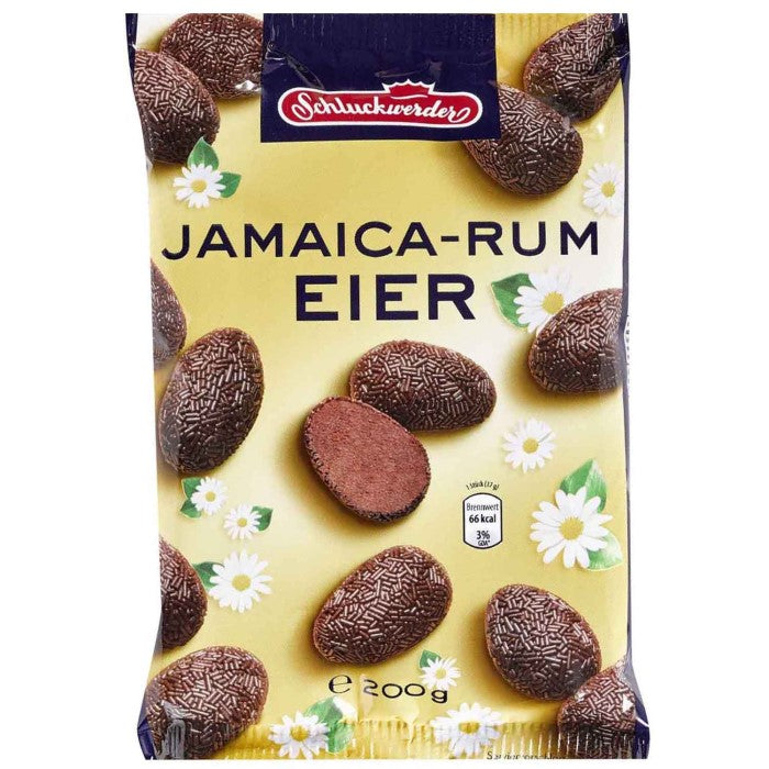 Schluckwerder Jamaica Rum Eier Ostern 200g / 7.05 oz