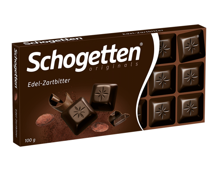 Trumpf Schogetten Edel Zartbitter Schokolade 100g