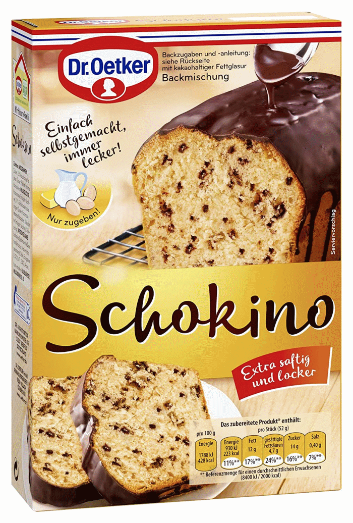 Dr. Oetker Schokino Kuchen Backmischung