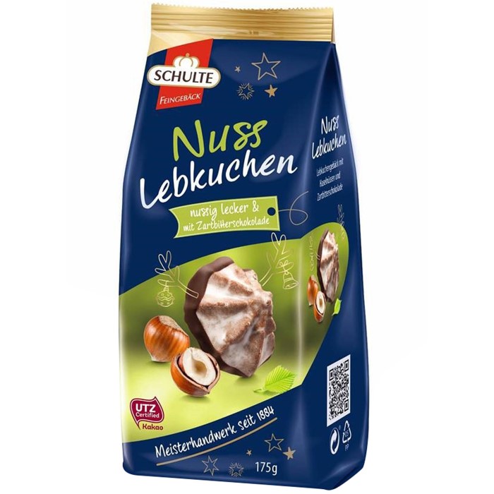 Schulte Nuss Lebkuchen Weihnachtsgebäck 175g