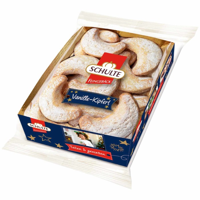 Schulte Vanille Kipferl Weihnachtsgebäck 150g