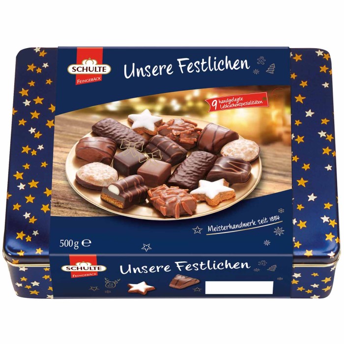 Schulte Unsere Festlichen Weihnachtsgebäck 500g