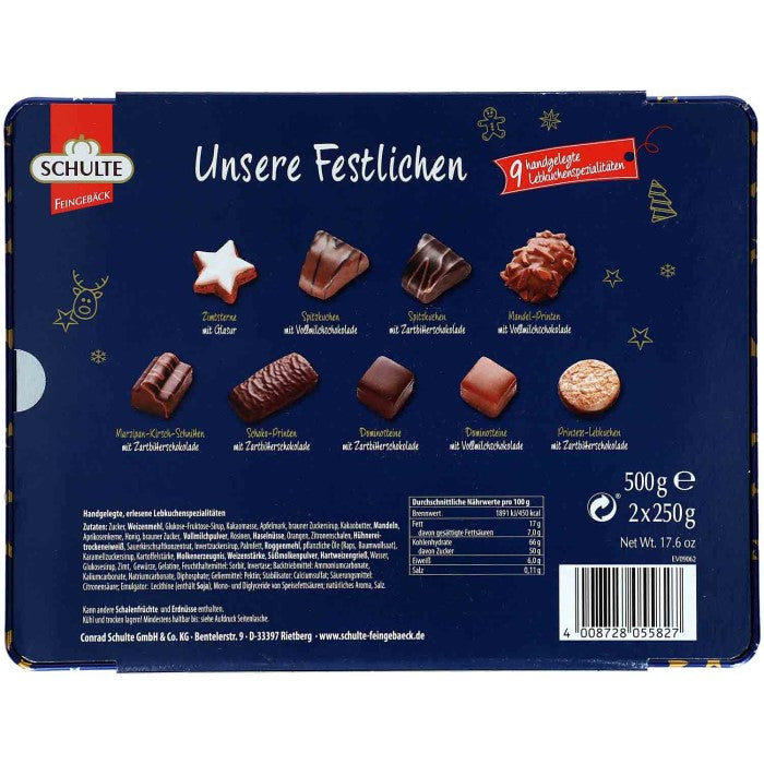 Schulte Unsere Festlichen Weihnachtsgebäck 500g